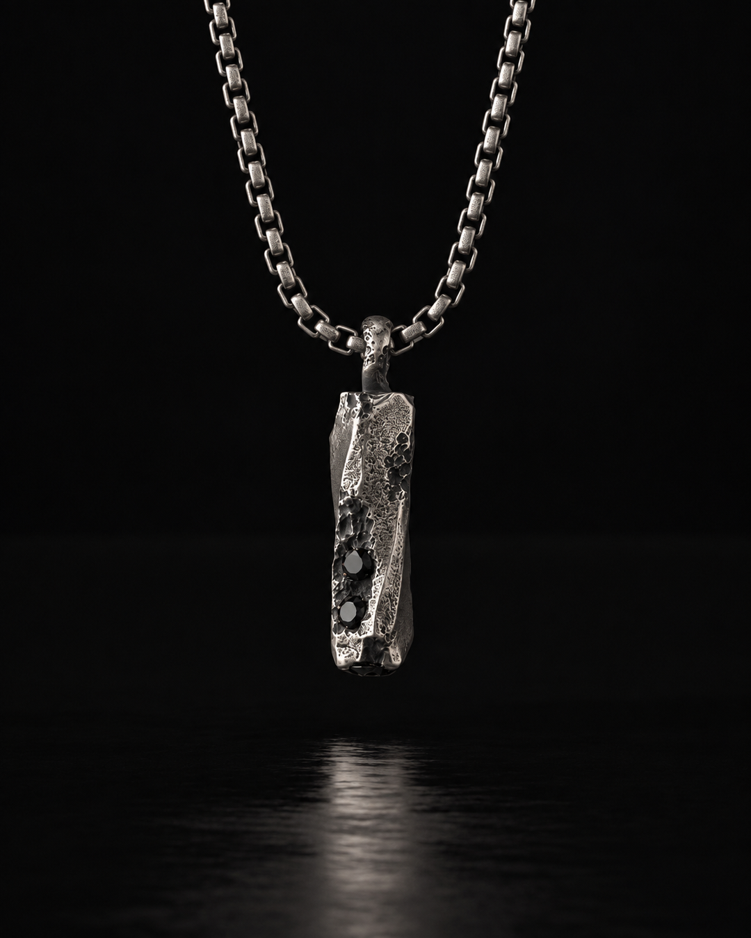 Raw V Pendant