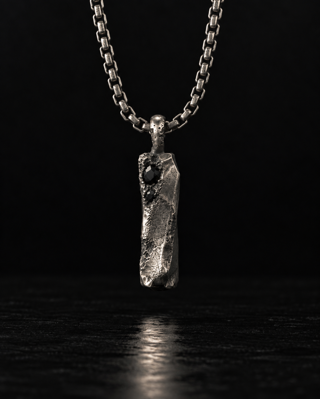 Raw V Pendant