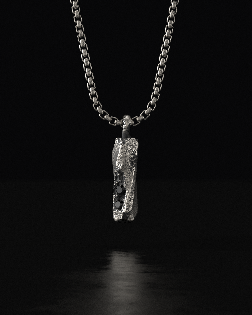 Raw V Pendant