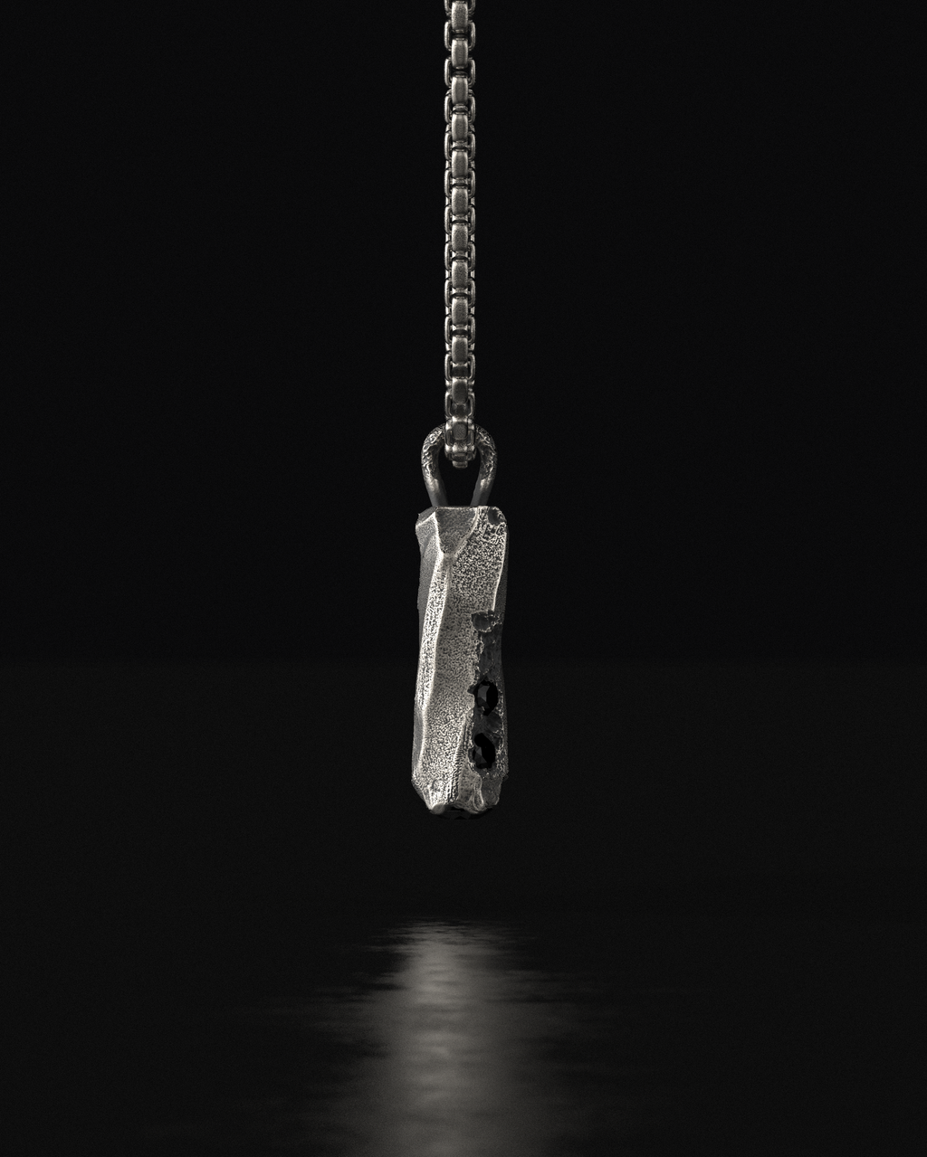 Raw V Pendant